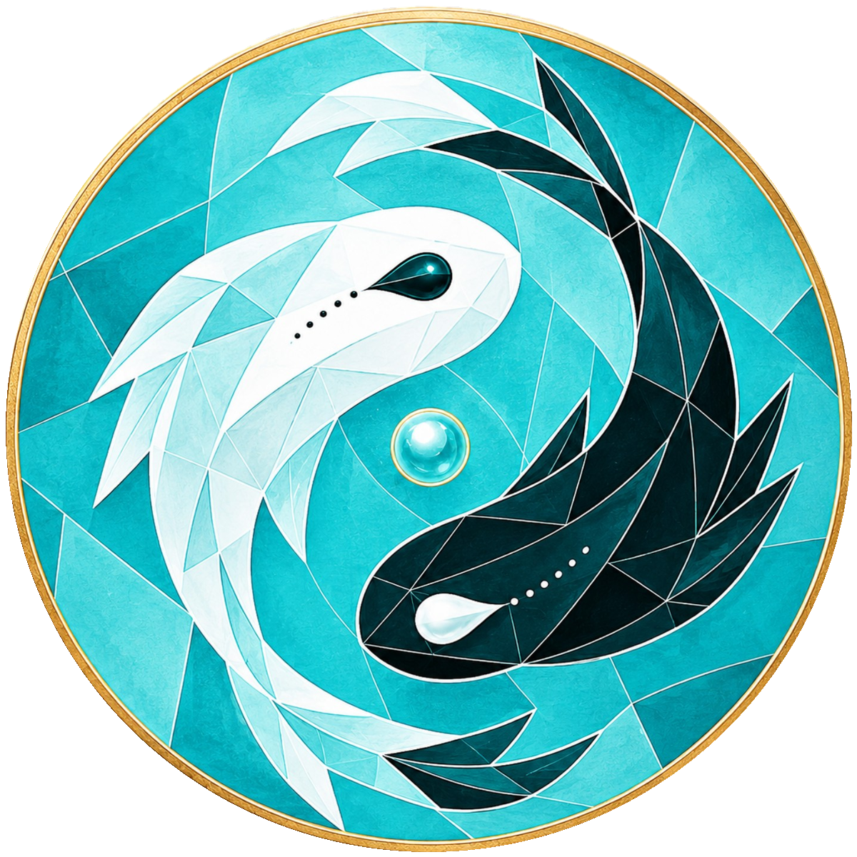 CALUGNA circular emblem